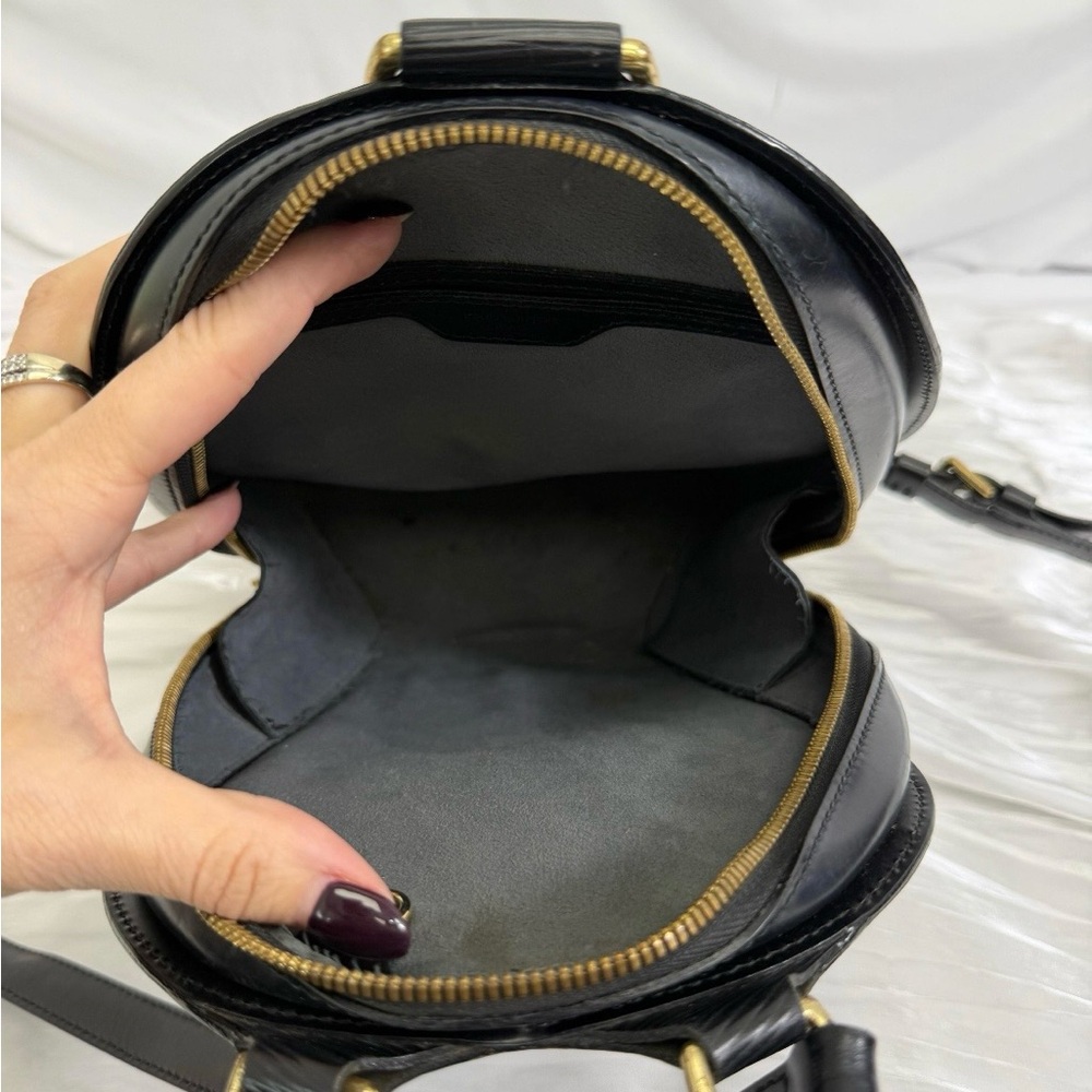Louis Vuitton Authentic Black Epi Leather Mabillion Backpack Purse - Picture 7 of 14